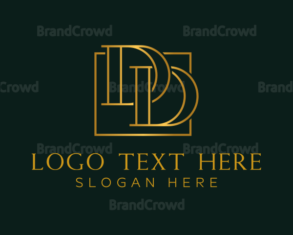 Luxurious Gold Business Logo