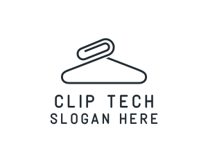 Clip Hanger Clothing logo design