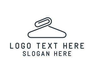 Office Supplies - Clip Hanger Clothing logo design