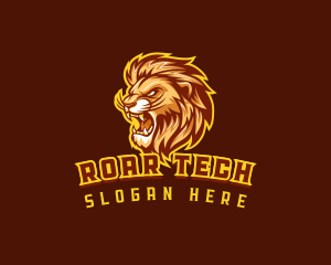 Gaming Lion Roar logo design