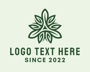 Arborist - Eco Friendly Gardening Leaf logo design
