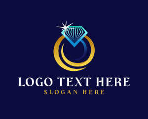 Ring - Diamond Ring Jewelry logo design