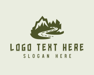 Travel - Mountain Road Travel logo design