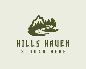 Mountain Road Travel logo design