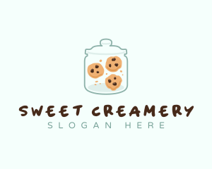 Cookie Pastry Jar logo design