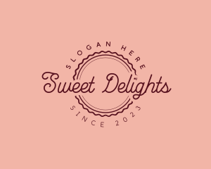 Cupcake Bakery Shop logo design