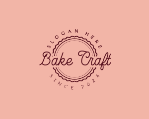 Cupcake Baking Bake logo design