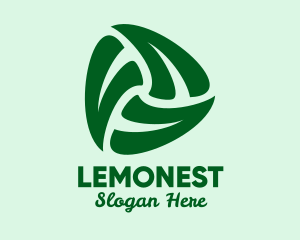Natural Leaf Triangle Logo