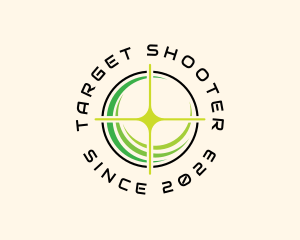 Shooter - Tactical Crosshair Target logo design