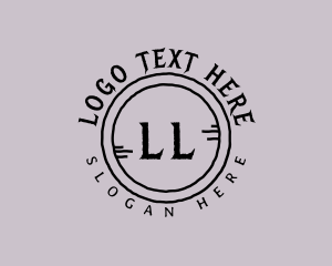 Hip Hop - Gothic Urban Tattoo logo design
