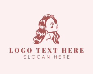 Beautiful Lady Stylist  Logo