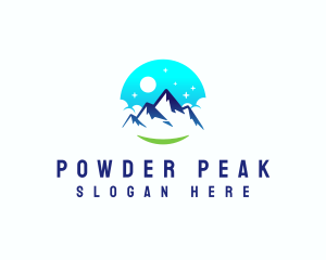 Mountain Peak Adventure logo design