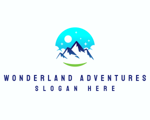 Mountain Peak Adventure logo design