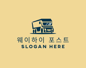 Cargo Delivery Truck logo design