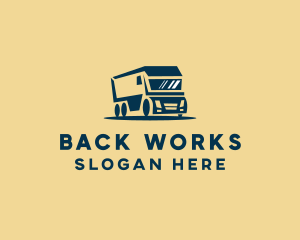 Cargo Delivery Truck logo design