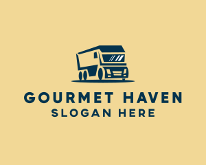 Cargo Delivery Truck logo design