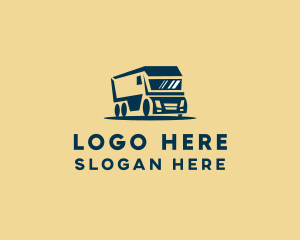 Delivery Truck - Cargo Delivery Truck logo design