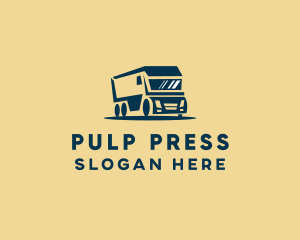 Cargo Delivery Truck logo design