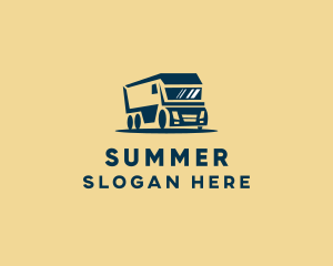 Cargo Delivery Truck logo design