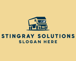 Cargo Delivery Truck logo design