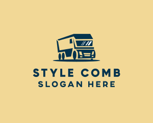 Cargo Delivery Truck logo design