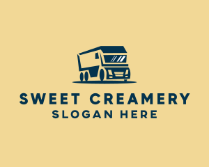 Cargo Delivery Truck logo design