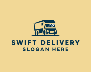 Cargo Delivery Truck logo design