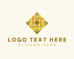 Textile - Interior Textile Decoration logo design