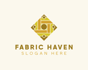 Textile - Interior Textile Decoration logo design