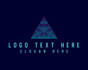 Geometric - Cyber Tech Gaming logo design