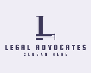 Lawyer Legal Advice Firm logo design