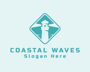 Lighthouse Tower Coast logo design