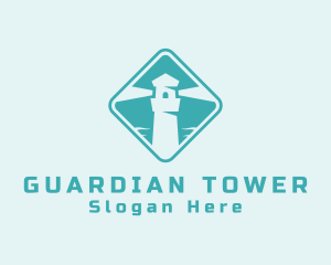 Lighthouse Tower Coast logo design