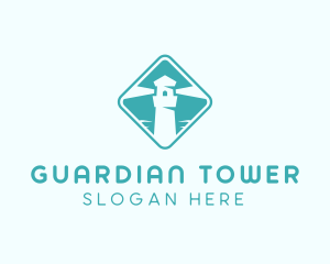 Lighthouse Tower Coast logo design