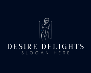 Sexy Woman Body logo design