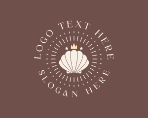 Ocean - Clam Shell Jewelry logo design