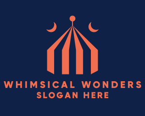 Circus - Carnival Circus Tent logo design