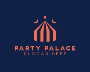 Carnival Circus Tent logo design