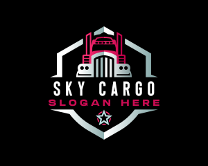 Cargo Trailer Truck logo design