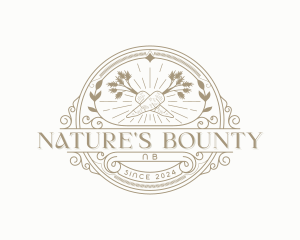 Natural Carrot Farm logo design