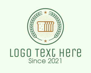 Baking - Baked Loaf Badge logo design