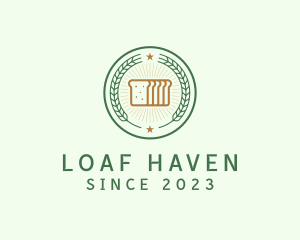 Baked Loaf Badge logo design