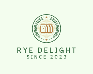 Rye - Baked Loaf Badge logo design