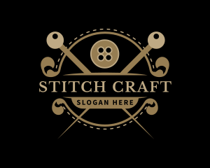 Tailor Needle Sewing logo design