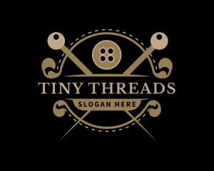 Tailor Needle Sewing logo design