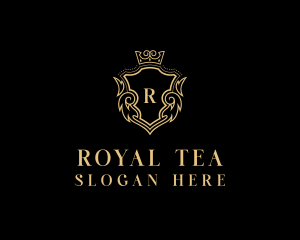 Royal Crown Shield logo design