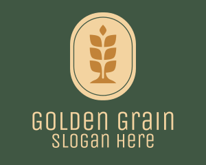 Wheat - Wheat Badge Bakery logo design