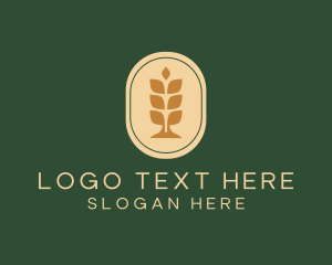 Bakery - Wheat Badge Bakery logo design
