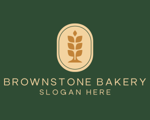 Wheat Badge Bakery logo design