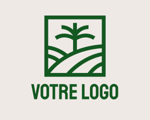 Image - Palm Tree Field logo design